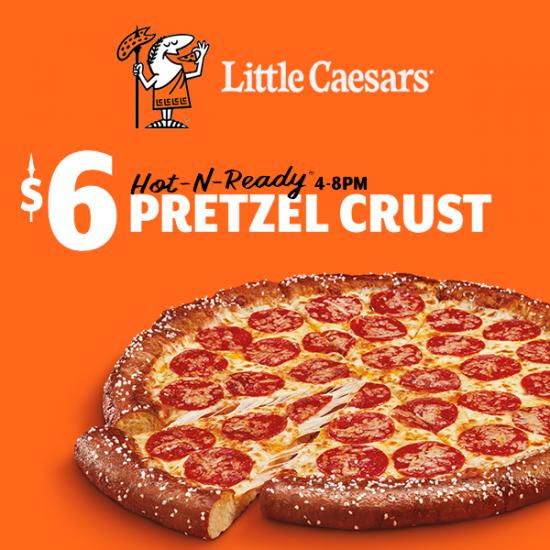 $6 Pretzel Crust Pizzas | Senior Discounts Club