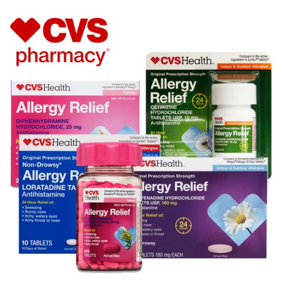 Stock up on CVS brand allergy relief medicine and take advantage of buy one...