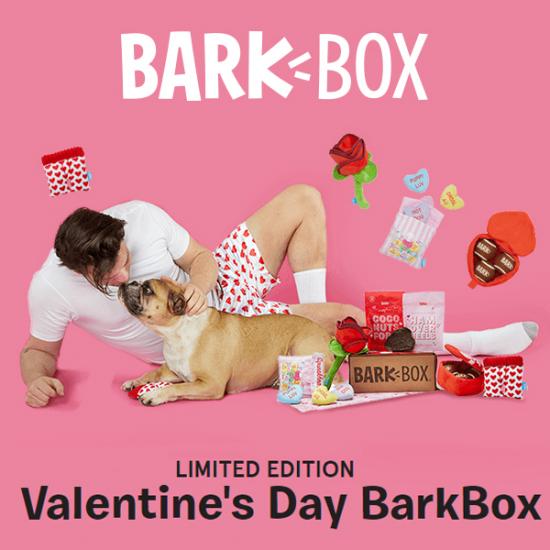 Limited Edition Valentine’s Day BarkBox for Dogs Senior Discounts Club