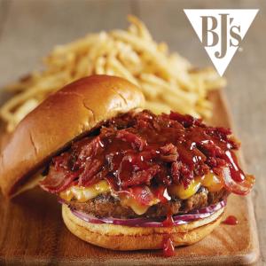 $10 Loaded Burgers w/ Unlimited Fries + $4 BJ’s Craft Beers on Wednesdays