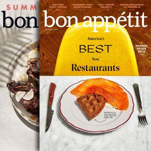 Bon Appetit Magazine: 92% Off 1 Year Auto-Renewal