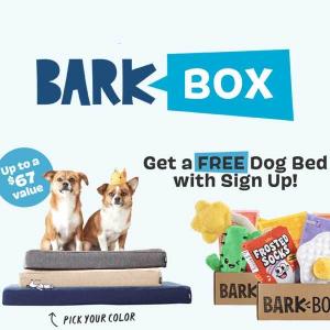 Get a Free Dog Bed w/ Sign Up