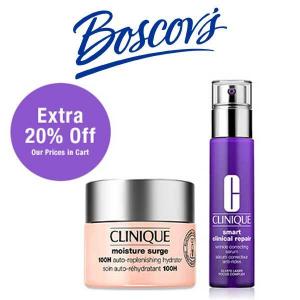 Extra 20% Off + FREE 5-Piece Gift with $50+ Any Clinique Purchase