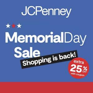 Memorial Day Sale: Extra 25% Off with Coupon + $10 Bonus Card with $50 Spend