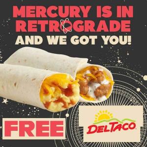 Free Chicken Roller or Breakfast Roller with $3 Minimum Purchase