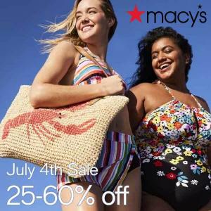 July 4th Sale: 25-60% Off