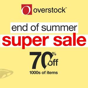 End of Summer Super Sale: Up to 70% Off