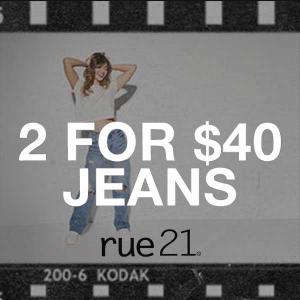 2 for $50 Select Jeans