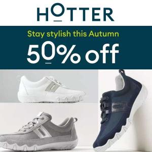 50% Off Selected Styles with Code