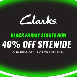 Black Friday Event: 40% Off Sitewide