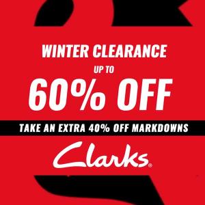 Winter Clearance: Up to 60% Off Take an Extra 40% Off Markdowns