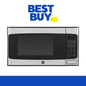 $26 Off GE 1.1 Cu. Ft. Mid-Size Microwave Stainless Steel