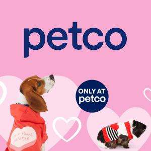 Buy 1, Get 1 50% Off Valentine's Day Gifts for Dogs & Cats