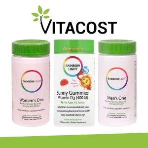 Ends 2/13: 20% Off Rainbow Light Vitamins and Supplements