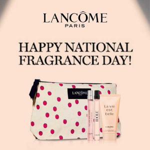 National Fragrance Day: Free 4-Pc Fragrance Gift with Any 100+ Purchase