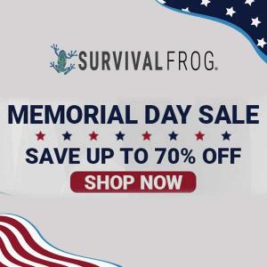Memorial Day Sale: Up to 70% Off Outdoor Gear & Survival Food