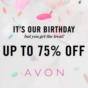 It’s Our Birthday: Up to 75% Off Sitewide
