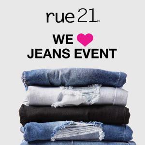 All Jeans Buy One Get One 50% Off