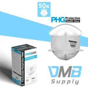 10% Off PHG N95 Particulate Respirator 50 Masks