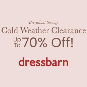 Cold Weather Clearance: Up to 70% Off