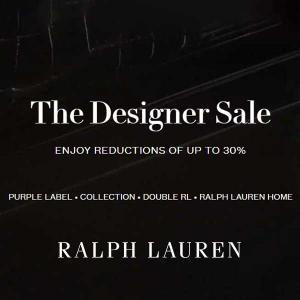 Up to 30% Off The Designer Sale